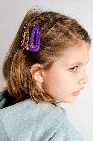 ⋒ YOU'RE HOOTIFUL - Set of 4 hair clips ⋒