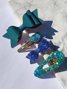 ⋒ YOU'RE HOOTIFUL - Set of 4 hair clips ⋒